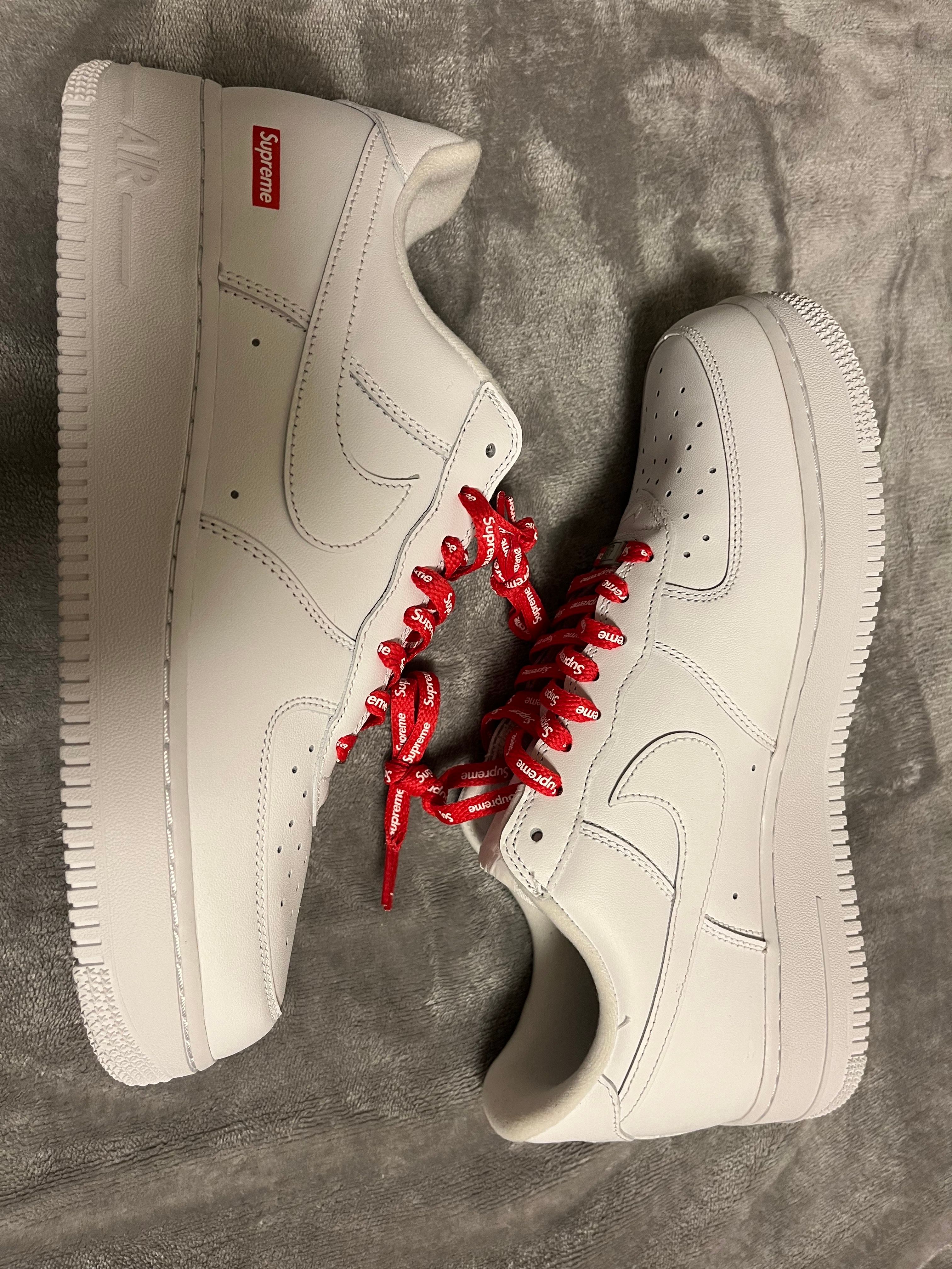 Supreme × Nike Air Force 1 Low "White"