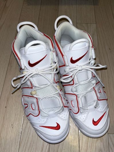 NIKE AIR MORE UPTEMPO "WHITE/VARSITY RED" (2021)
