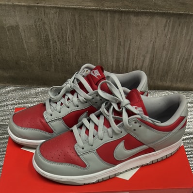 Nike Dunk Low "Varsity Red and Silver"