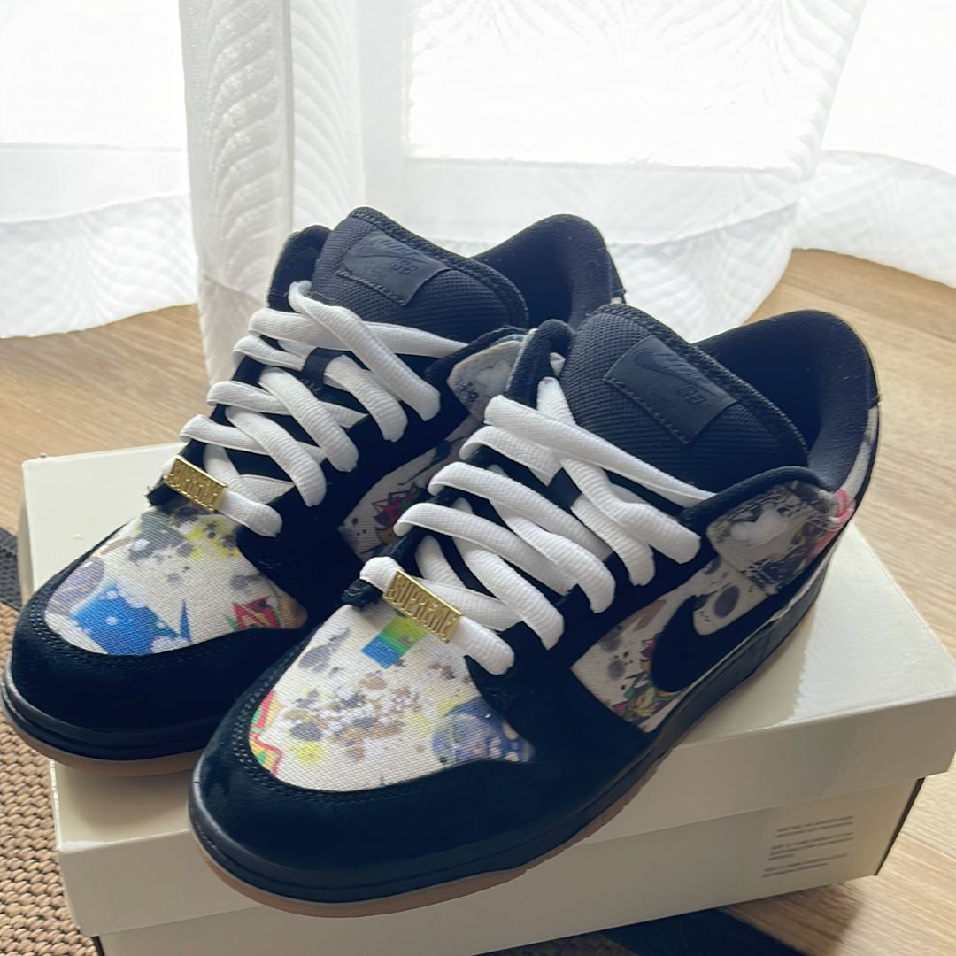 Supreme × Nike SB Dunk Low "Rammellzee"