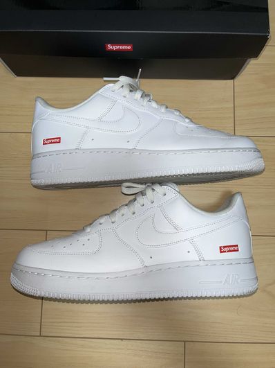 Supreme × Nike Air Force 1 Low "White"