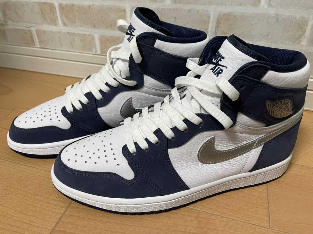 Nike Air Jordan 1 High OG CO.JP "White/Midnight Navy" (2020)(ブリーフケースなし)