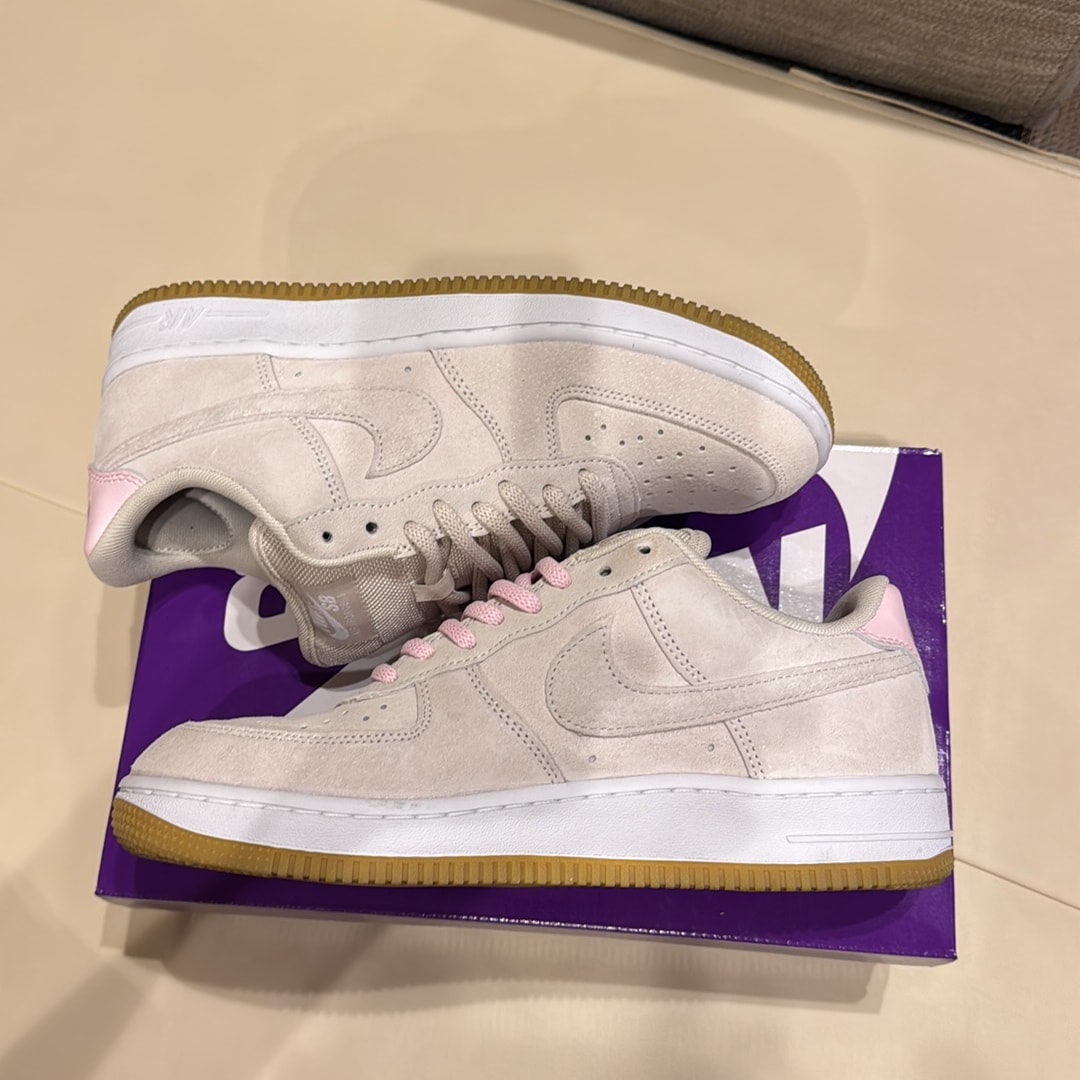 Nike SB Air Force 1 Low "Light Orewood Brown/Pink Foam"