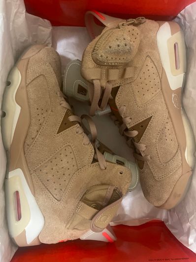 Travis Scott × Nike Air Jordan 6 "British Khaki"