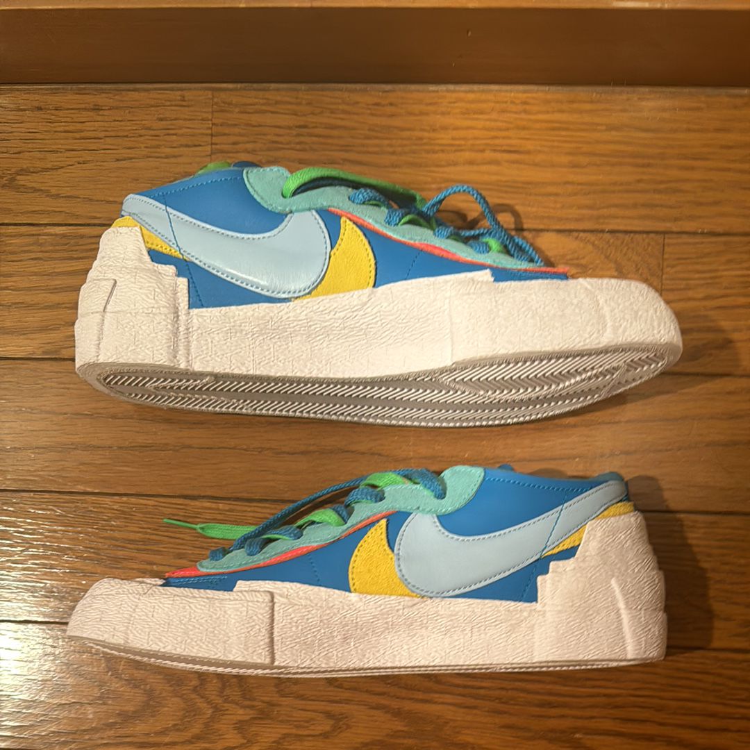 KAWS × sacai × Nike Blazer Low "Neptune Blue"