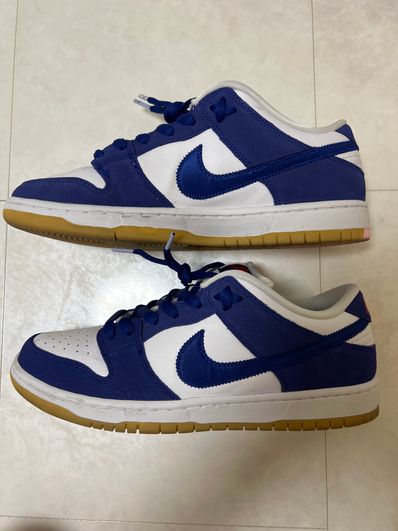 Nike SB Dunk Low "Los Angeles Dodgers/Deep Royal Blue"