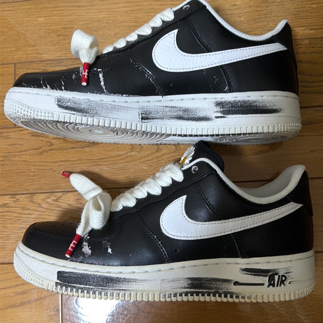 PEACEMINUSONE × Nike Air Force 1 Low Para Noise "Black" / G-DRAGON