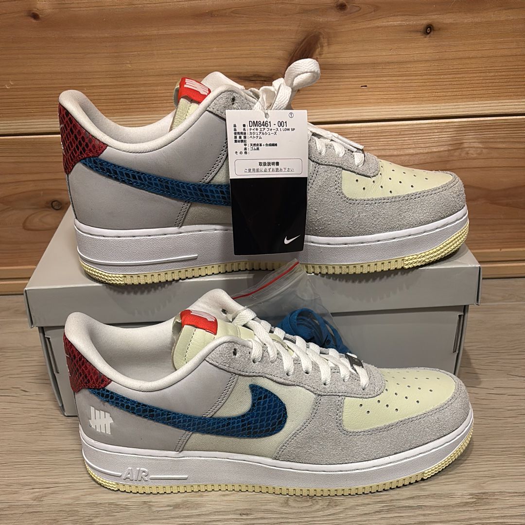 UNDEFEATED × Nike Air Force 1 Low "White"