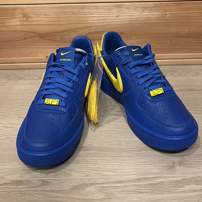 AMBUSH × Nike Air Force 1 Low "Game Royal and Vivid Sulfur"
