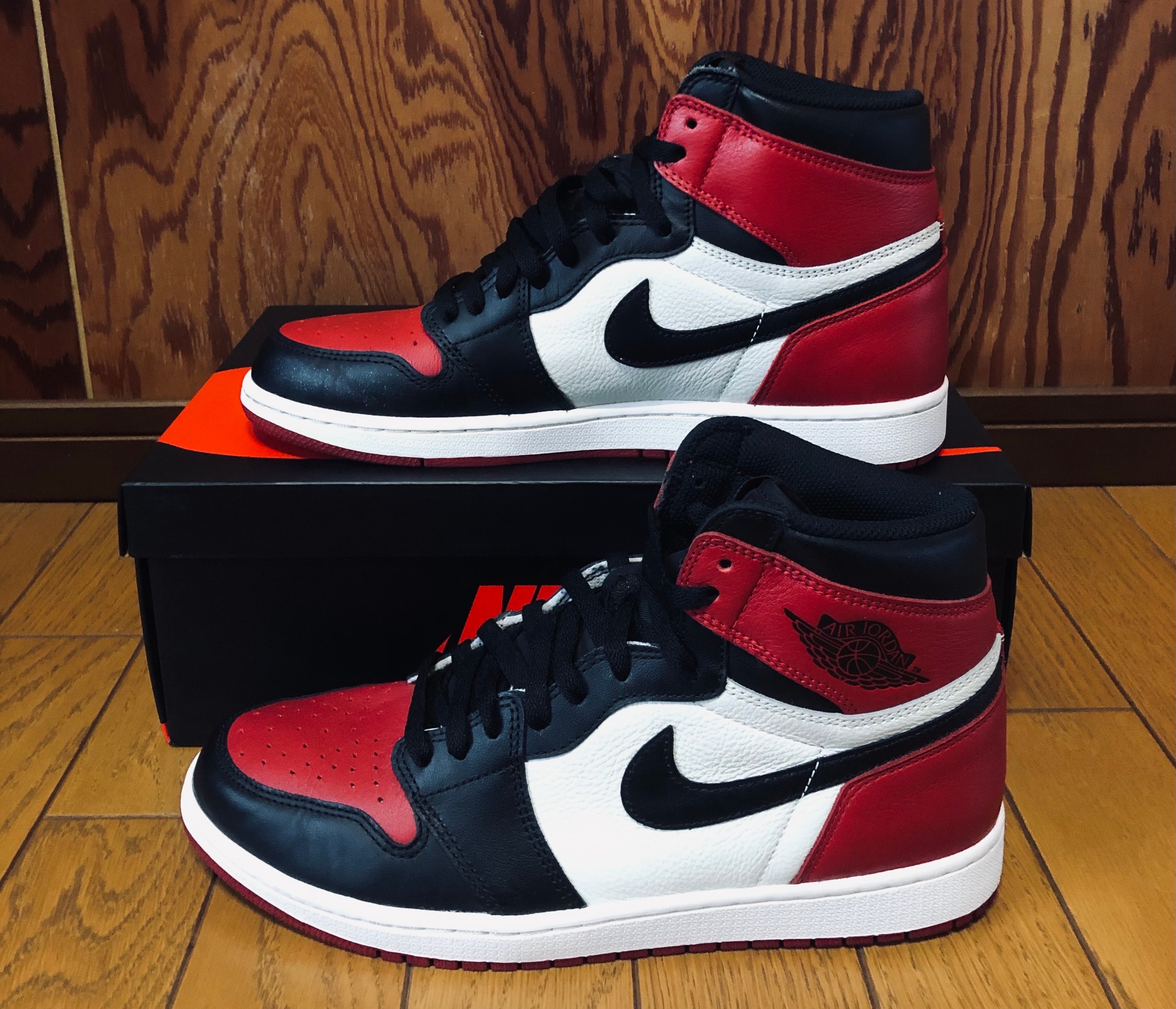 Nike Air Jordan 1 Retro High OG "Bred Toe"