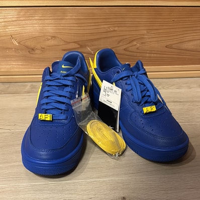 AMBUSH × Nike Air Force 1 Low "Game Royal and Vivid Sulfur"