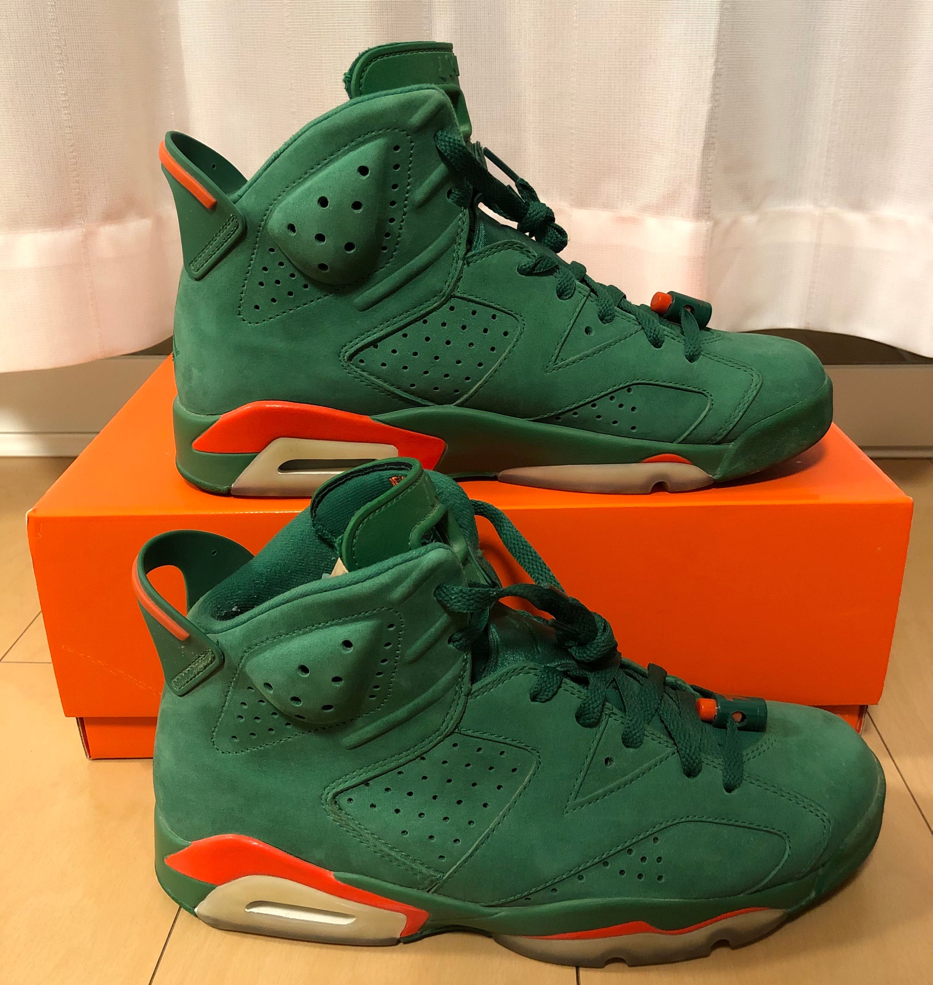 NIKE AIR JORDAN 6 RETRO "GATORADE GREEN"