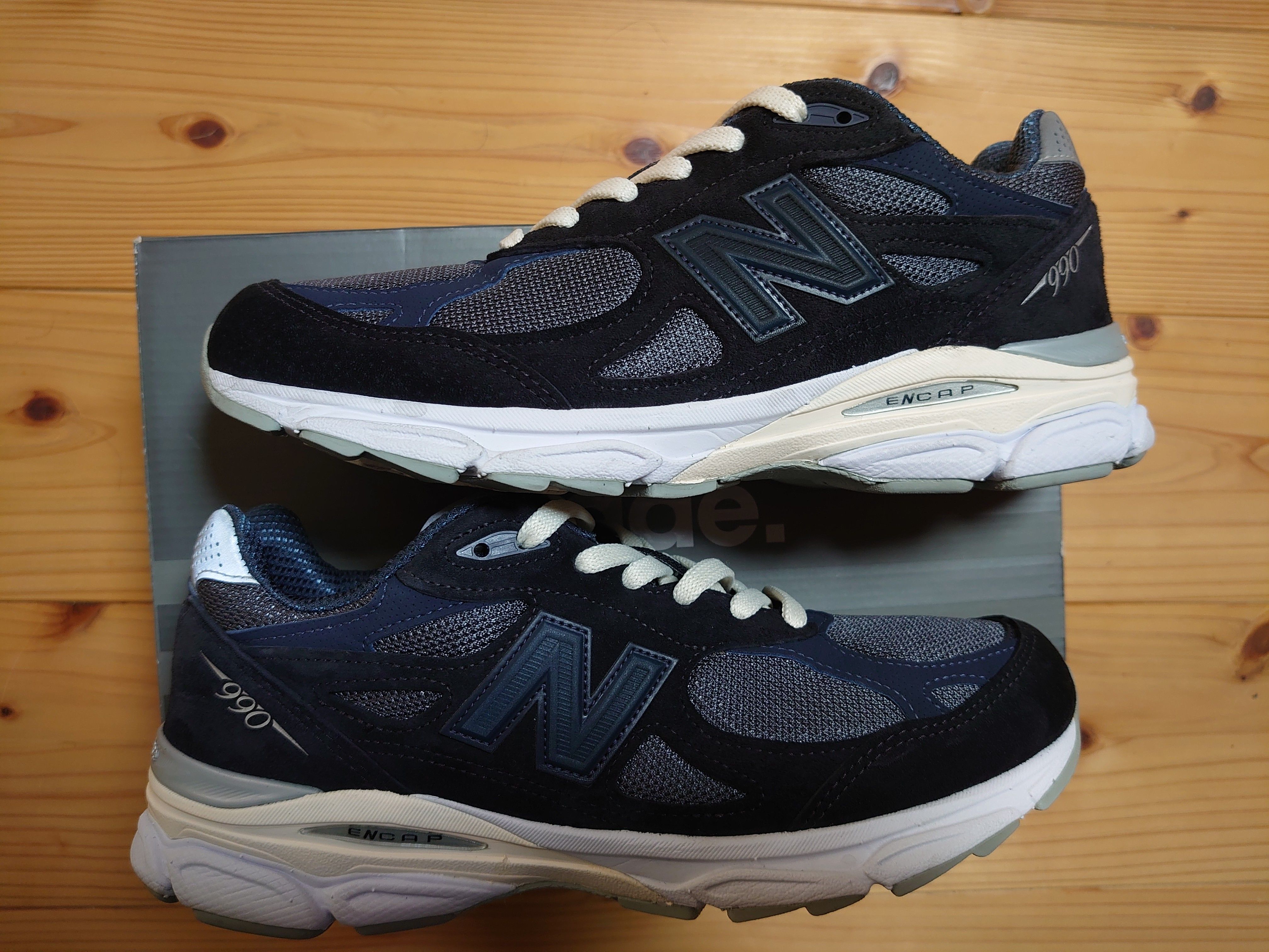 KITH Ronnie Fieg × New Balance 990V3 "Genesis/Navy"