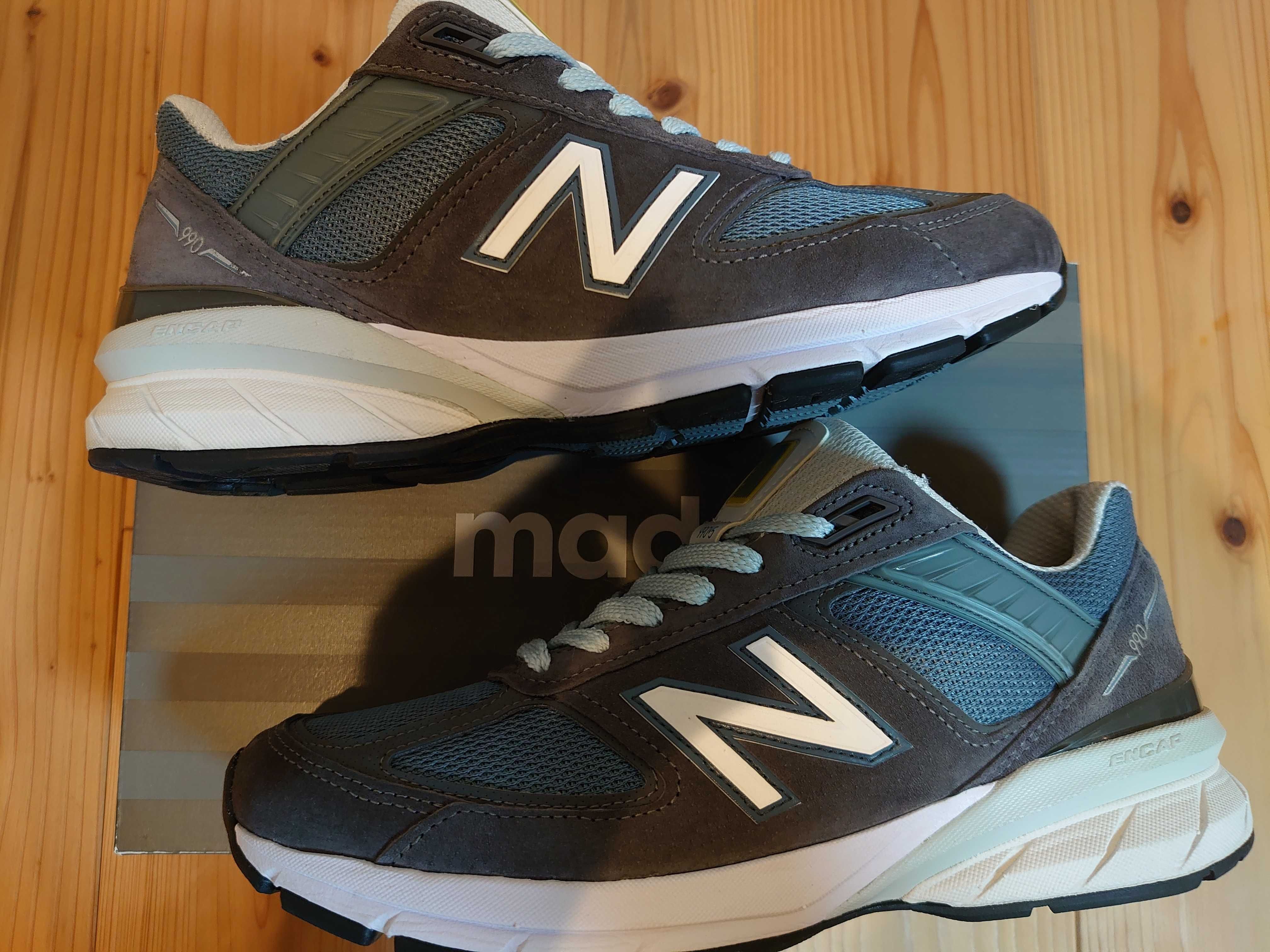 SSZ × Akio Hasegawa × New Balance 990V5 "Gray"
