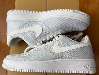 Nike Air Force 1 Flyknit 2.0 "White/Pure Platinum"