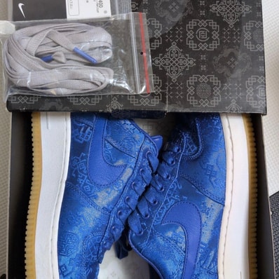 CLOT × Nike Air Force 1 Low "Blue"