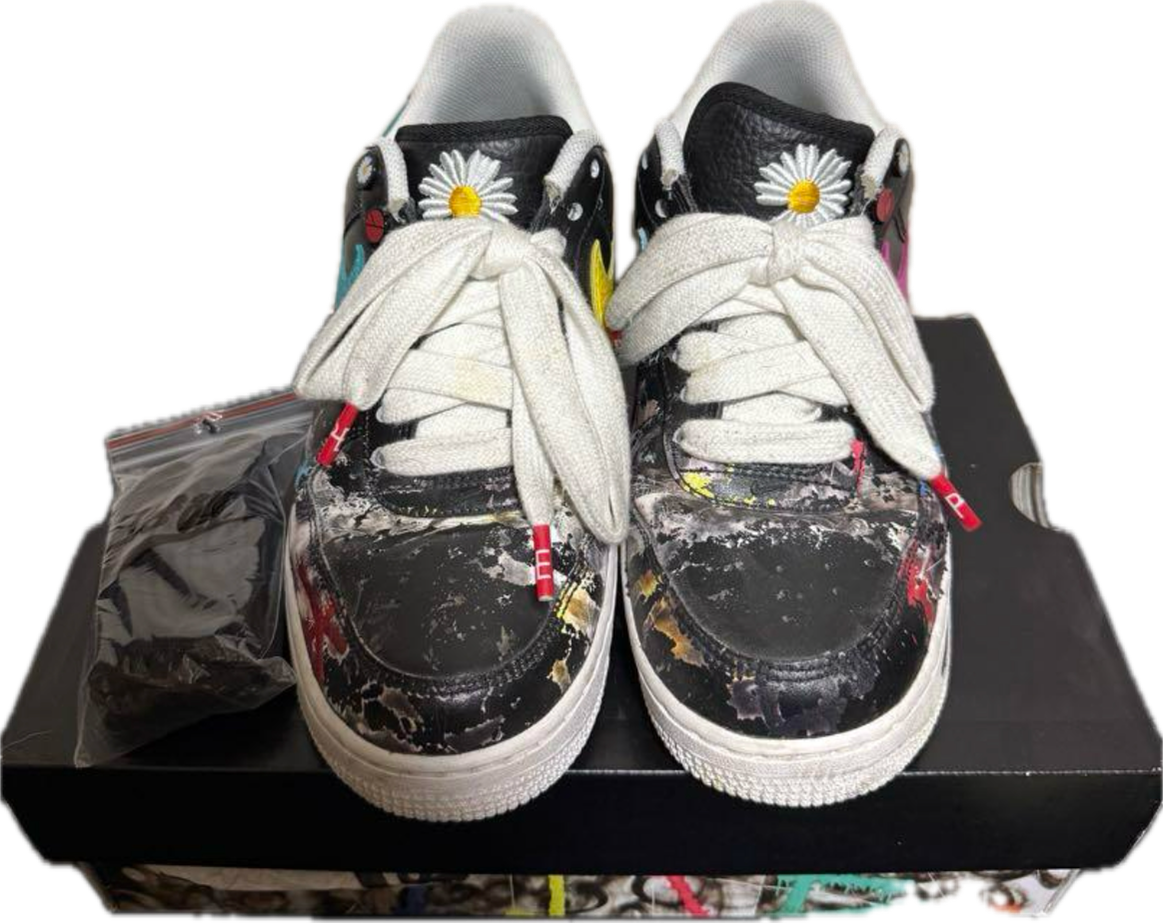 PEACEMINUSONE × Nike Air Force 1 Low '07 Para-Noise 3.0 "Black and Multi-Color" / G-DRAGON