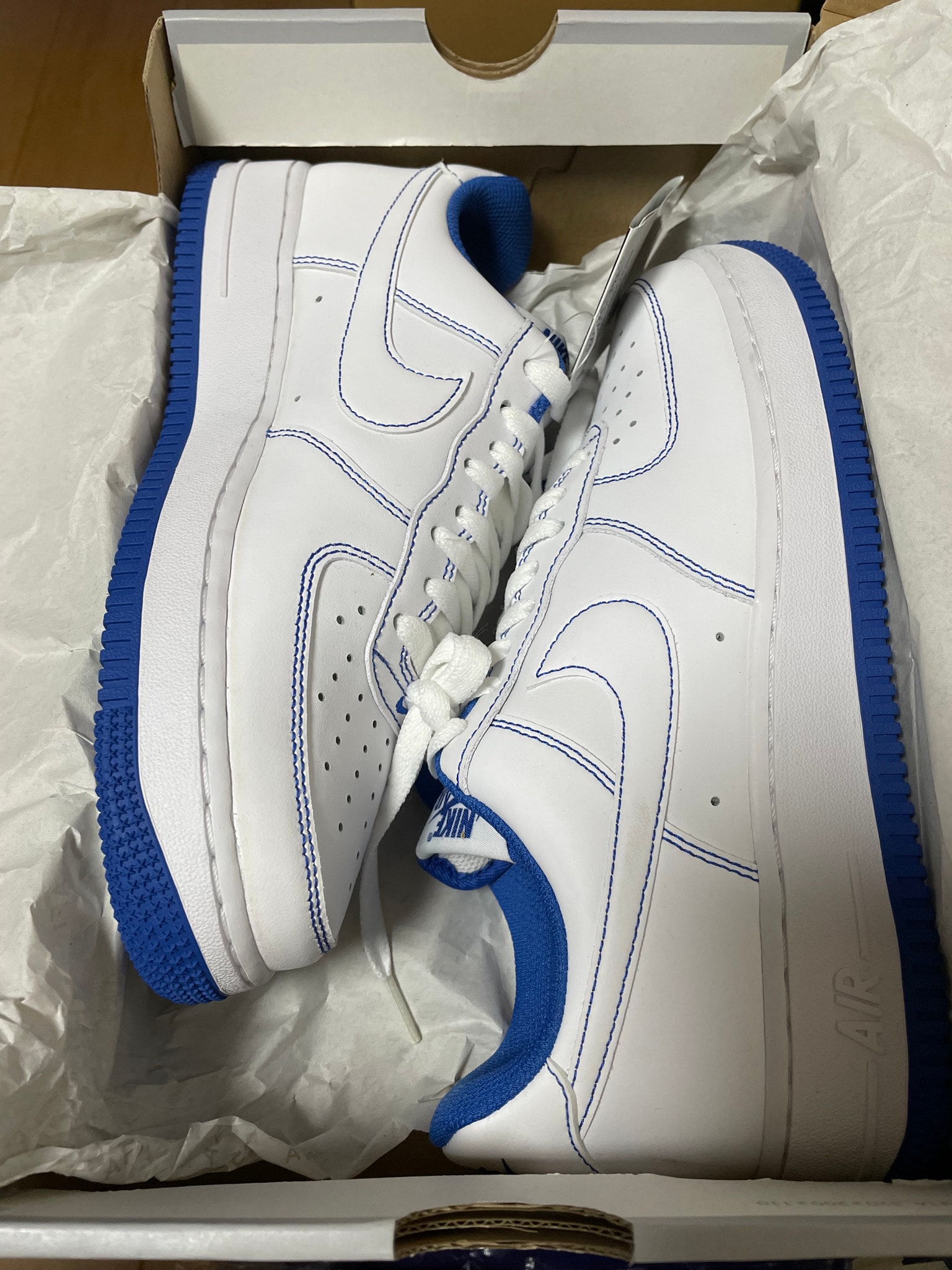Nike Air Force 1 Low '07 Stitch "Game Royal"