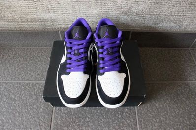 Nike Air Jordan 1 Low "White/Black/Dark Concord"