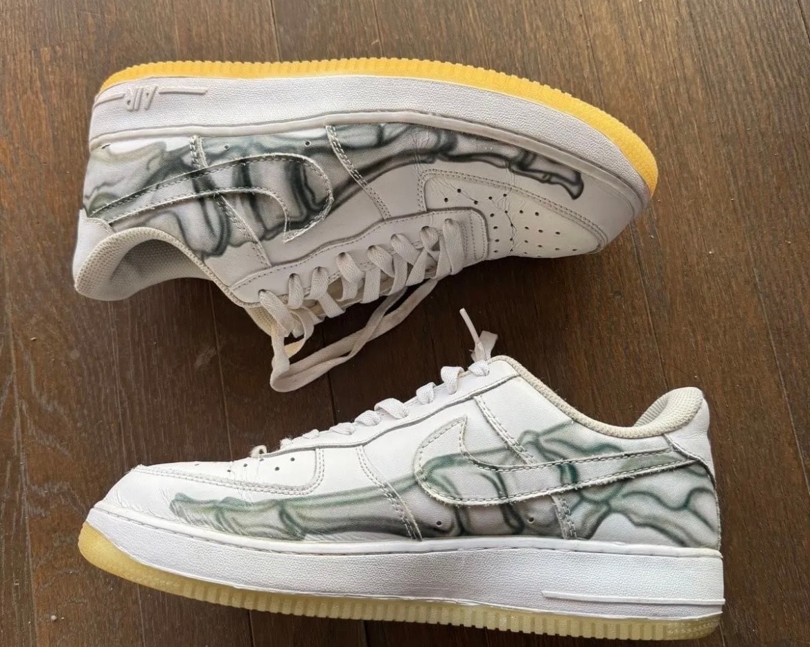 Nike Air Force 1 Low "White Skeleton"