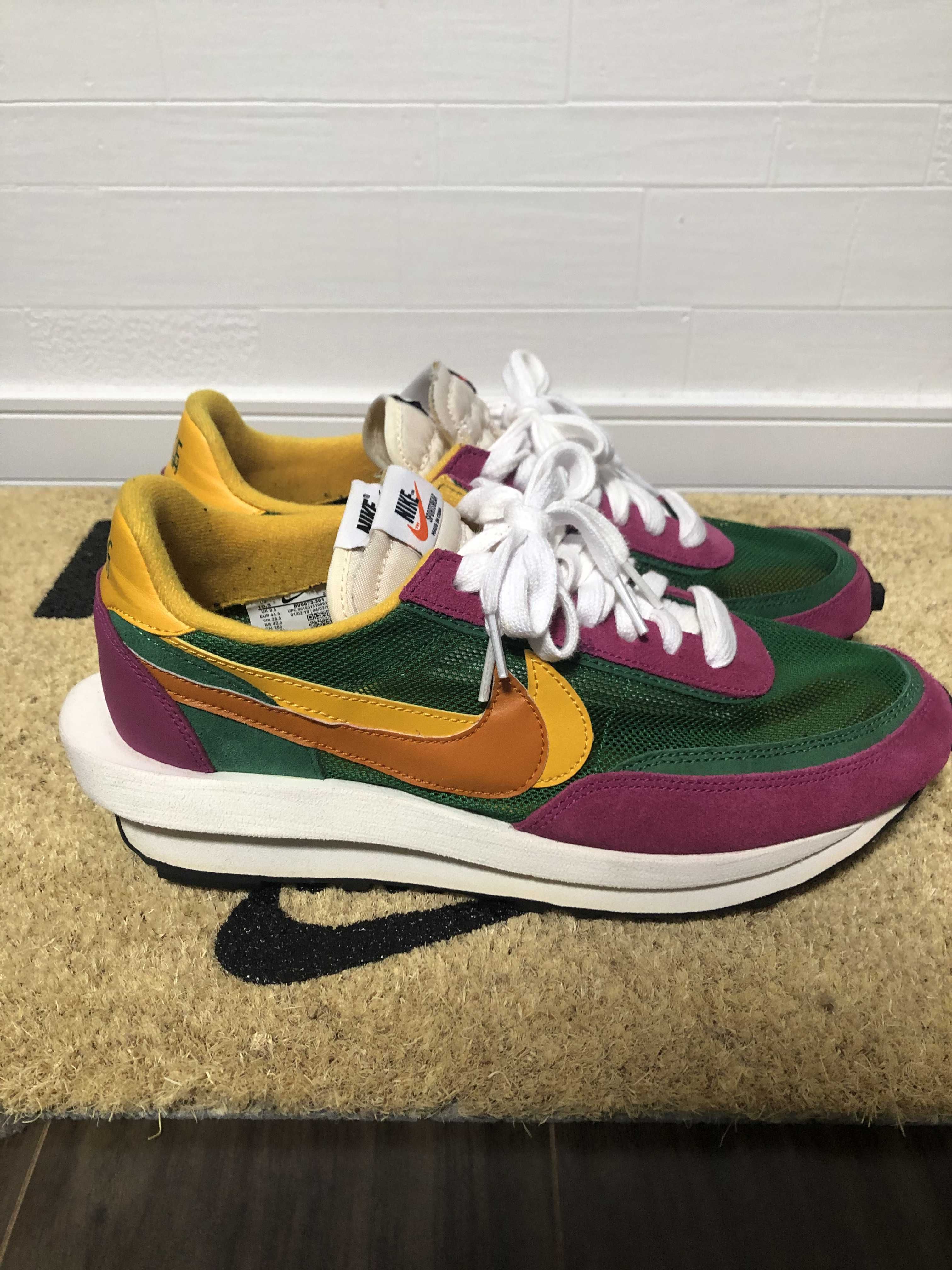 sacai × NIKE LDV WAFFLE "PINE GREEN"