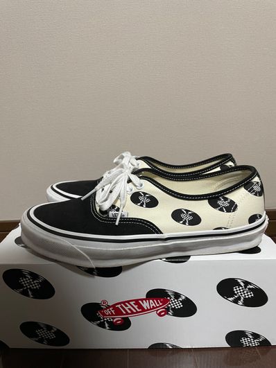 WACKO MARIA × Vans Vault OG Authentic LX "Classic White-Records"