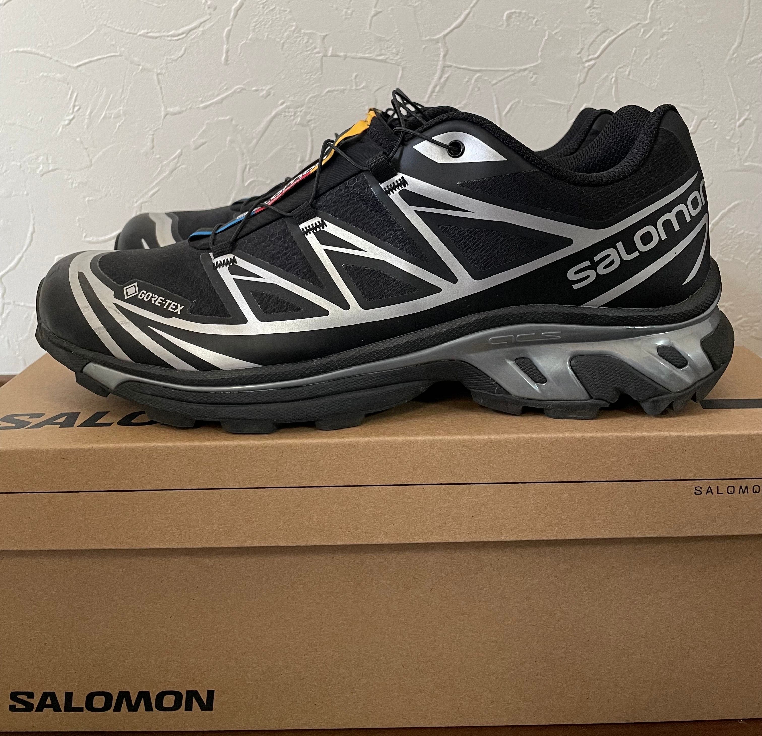 Salomon XT-6 GORE-TEX "Black/Footwear Silver"