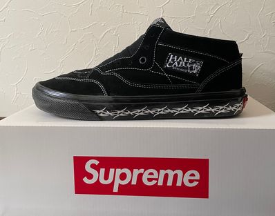 Supreme × Vans Half Cab "Black"