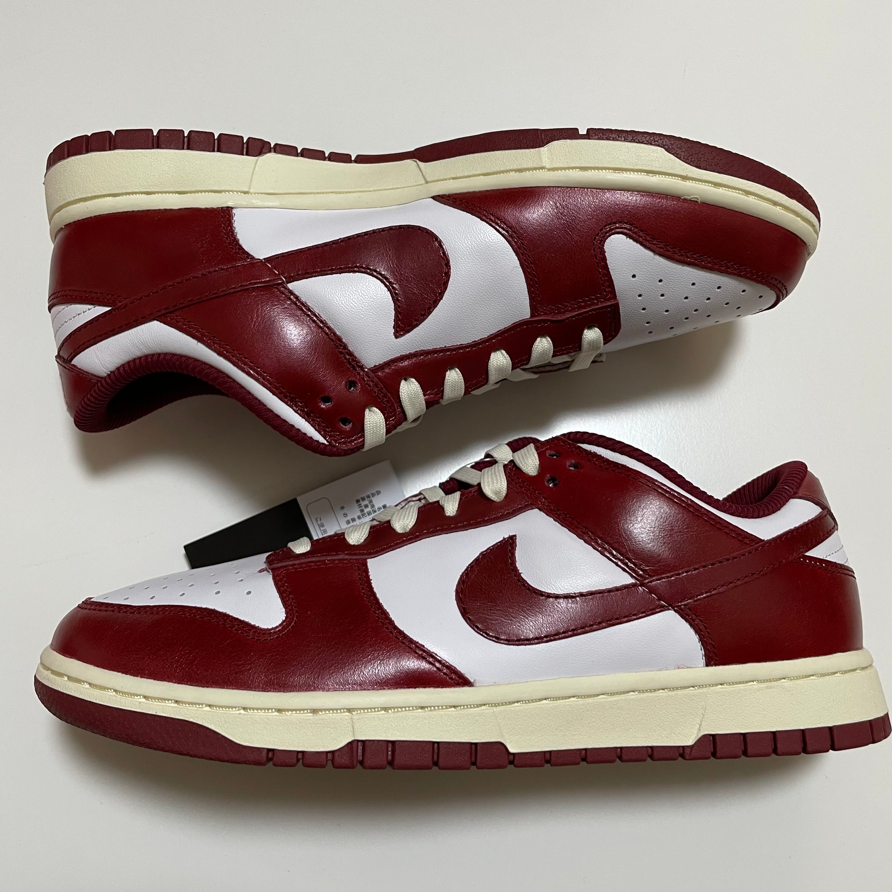 Nike Women's Dunk Low PRM "Team Red and White"
