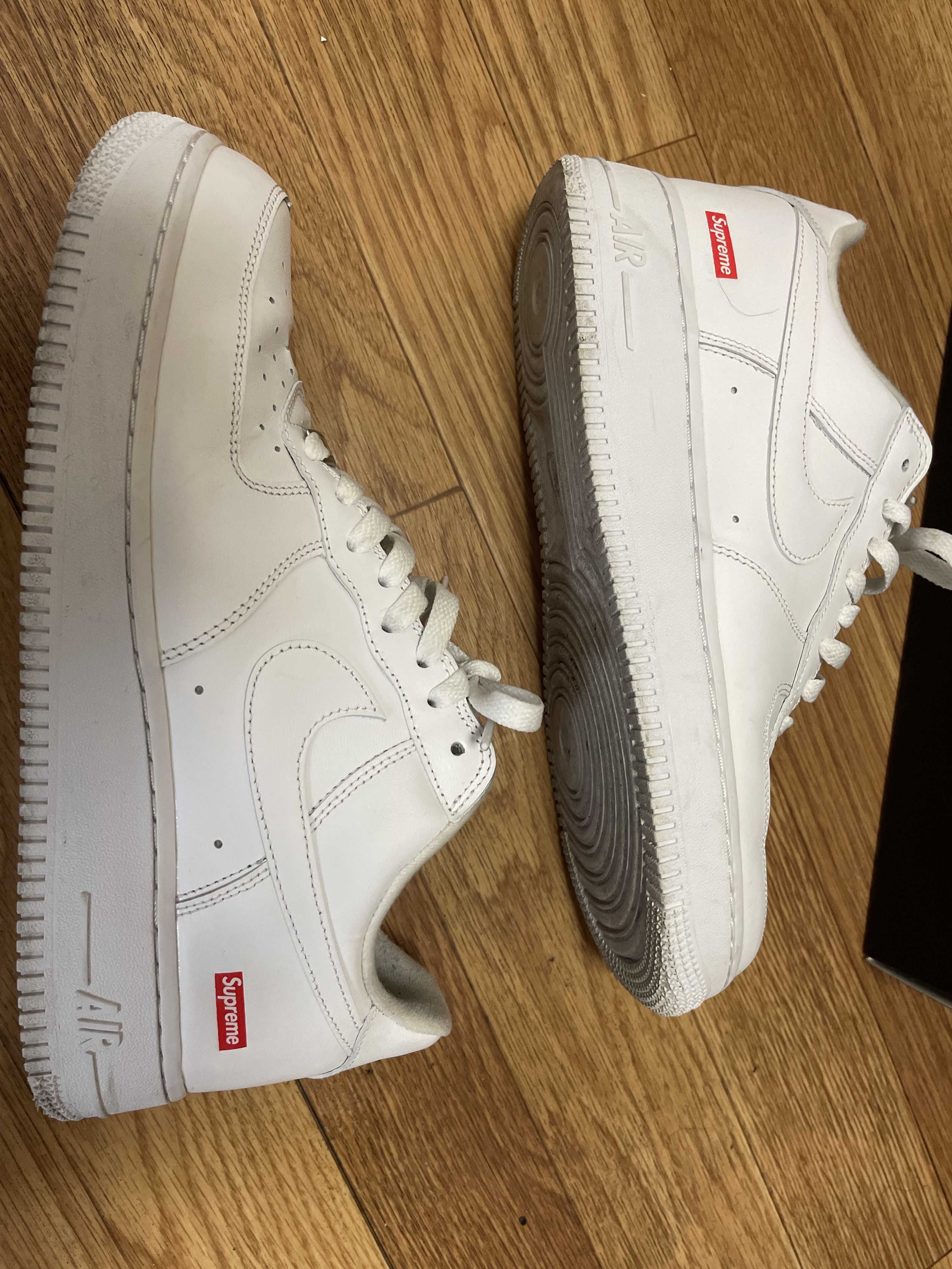 Supreme × Nike Air Force 1 Low "White"