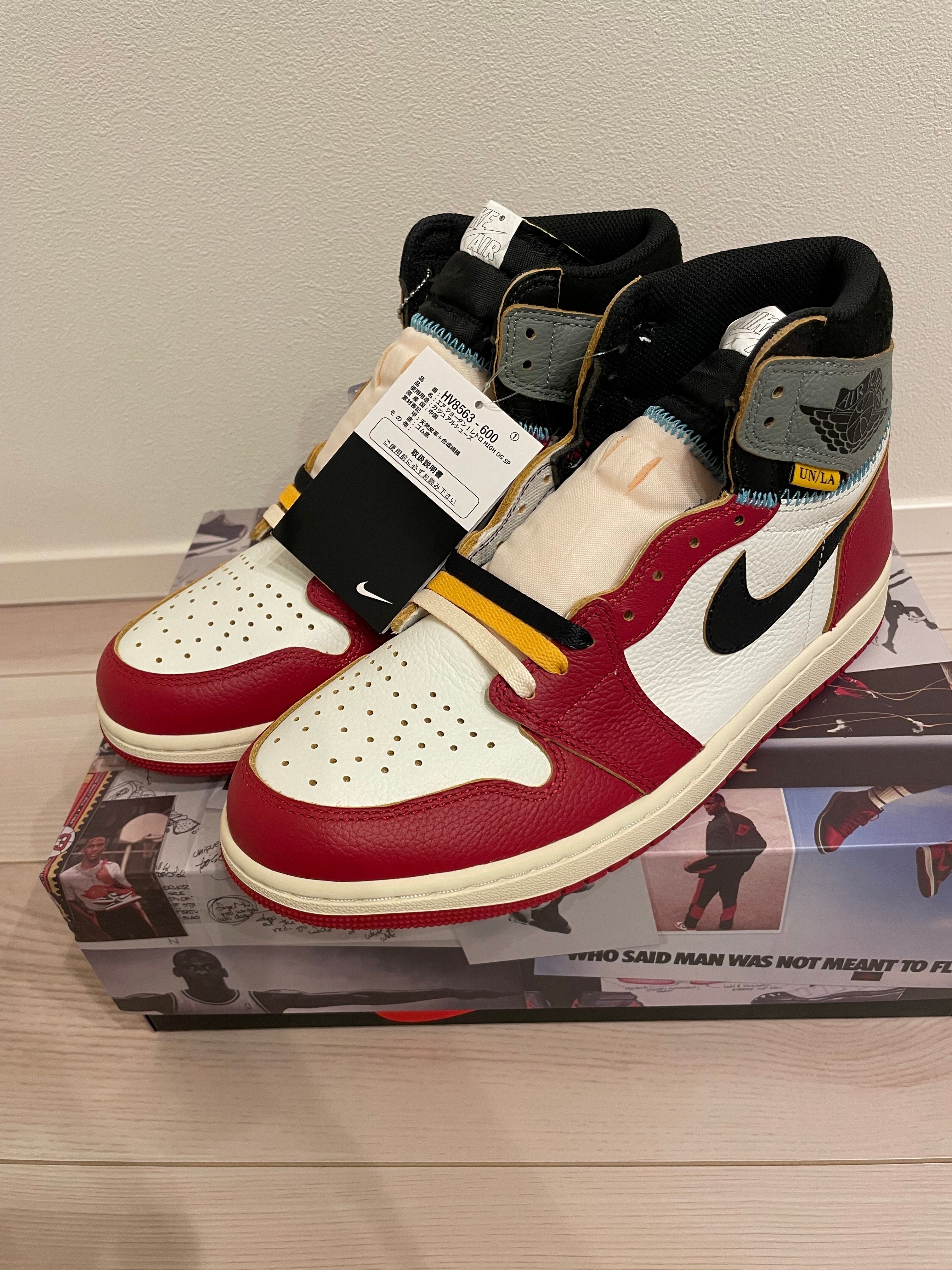 UNION × Nike Air Jordan 1 Retro High OG "Chicago/Shadow"