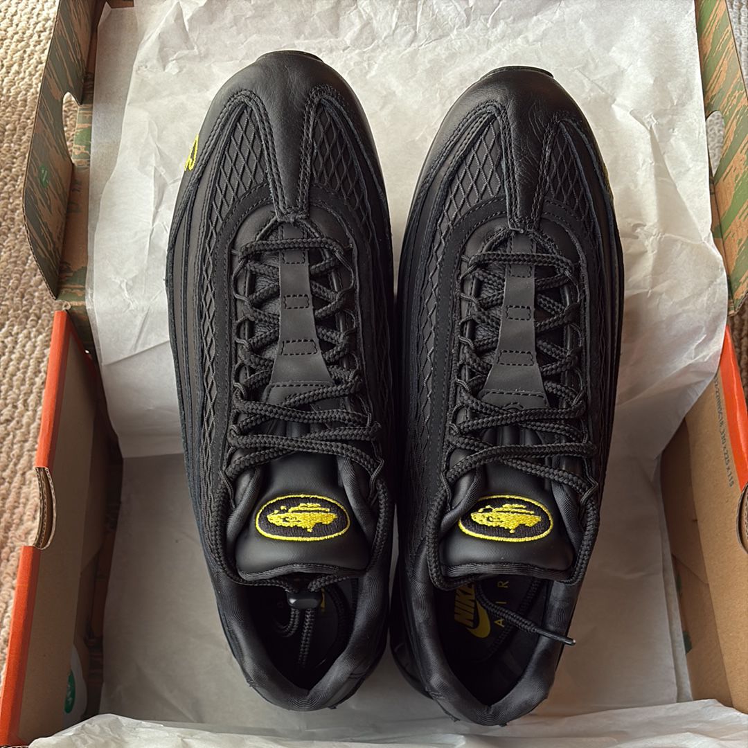 Corteiz × Nike Air Max 95 "Black and Tour Yellow"