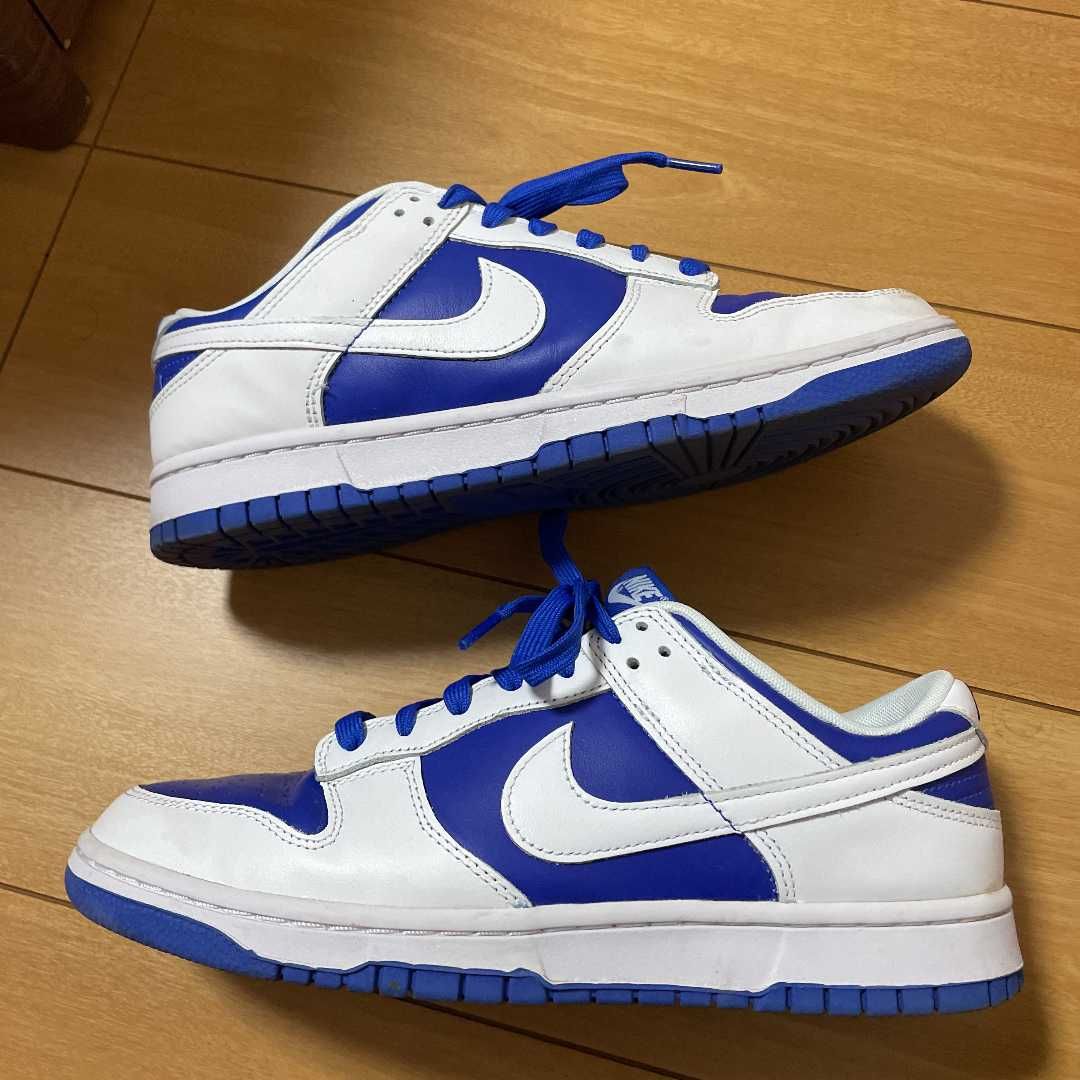 Nike Dunk Low Retro "Racer Blue and White"