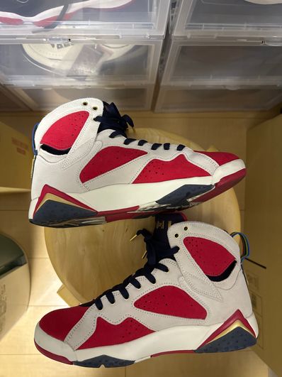 Trophy Room × Nike Air Jordan 7 "True Red and Obsidian"