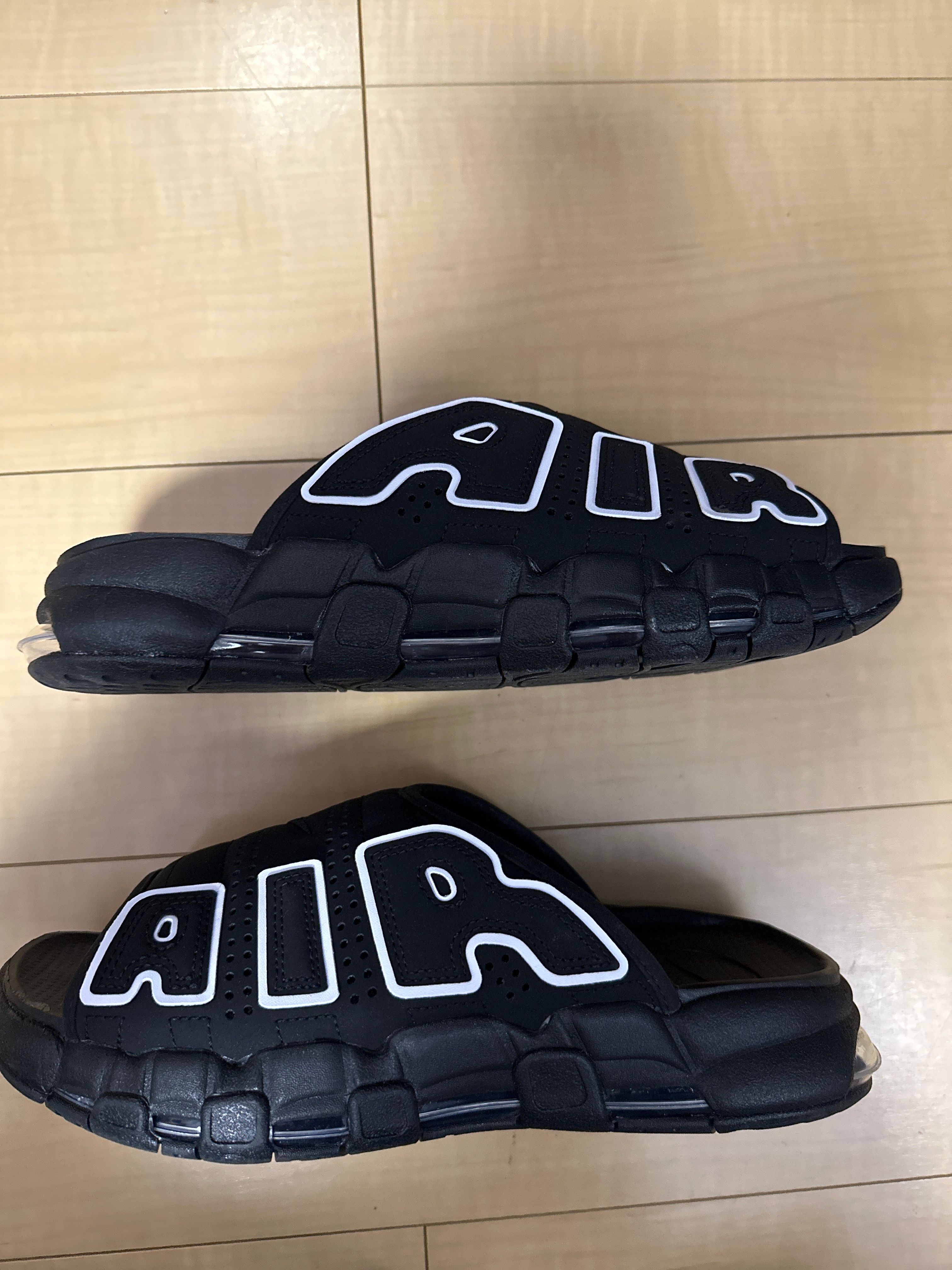 Nike Air More Uptempo Slide "Black" (DV2132-001/DV2137-001)