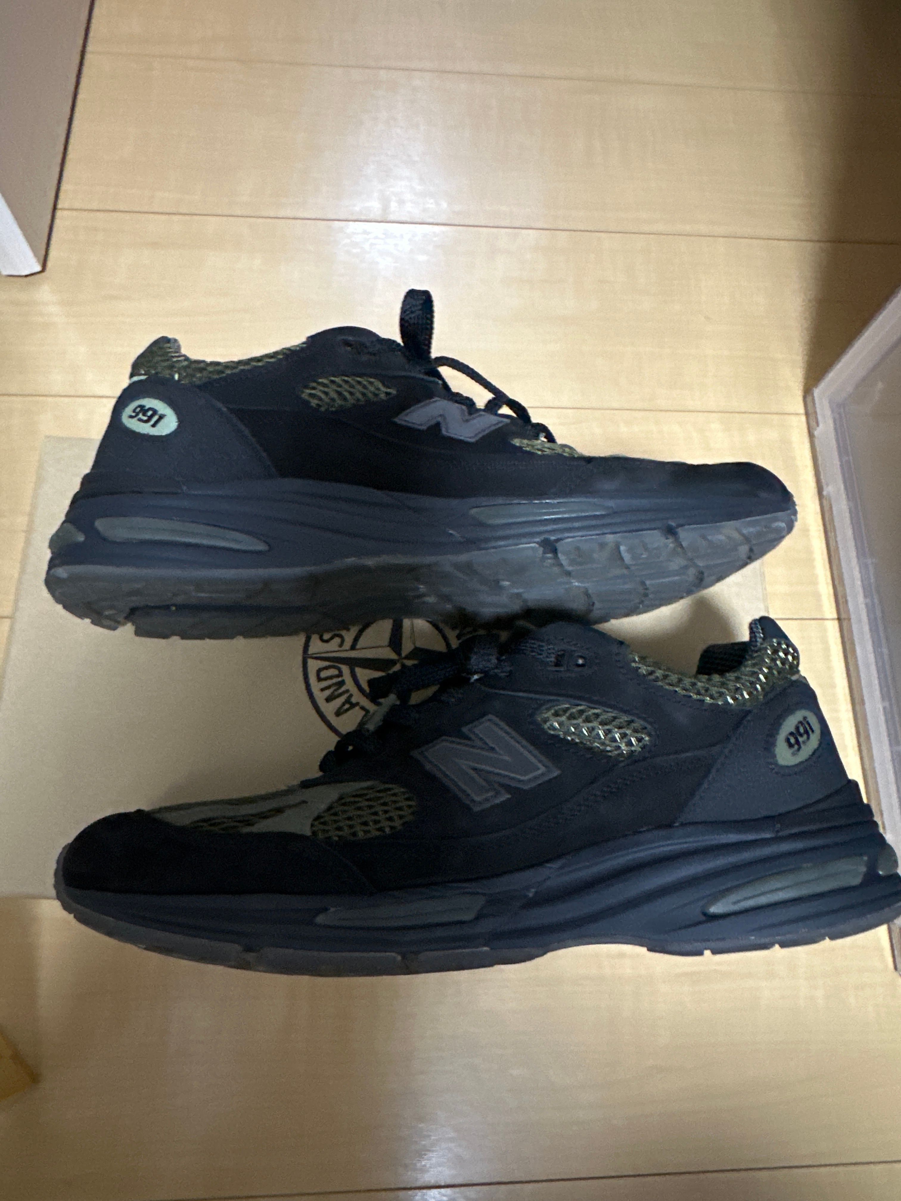 Stone Island × New Balance 991V2 "Black"