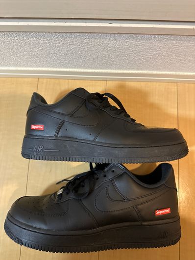 Supreme × Nike Air Force 1 Low "Black"