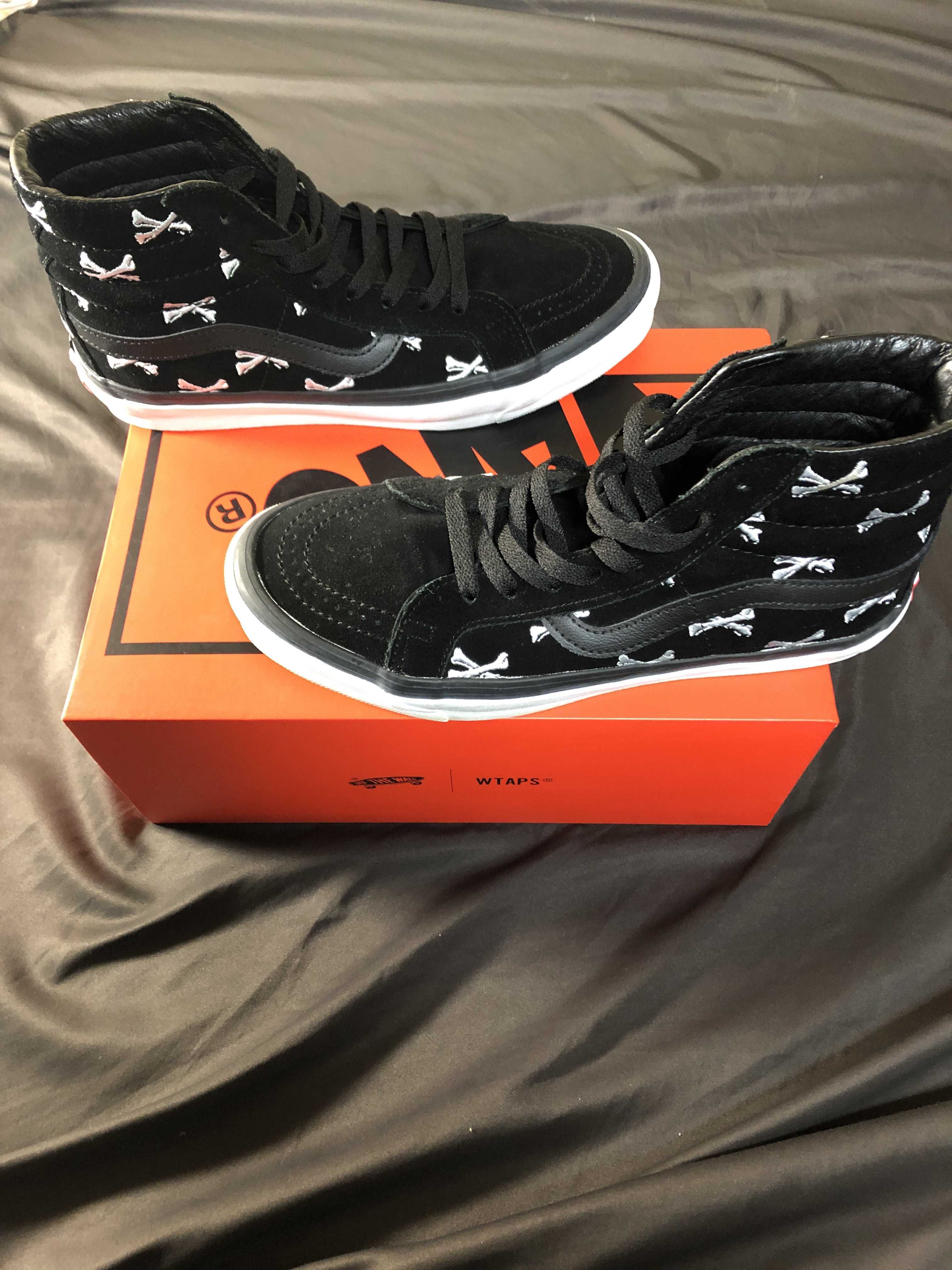 WTAPS × Vans Vault Sk8-Hi LX "Black/White"