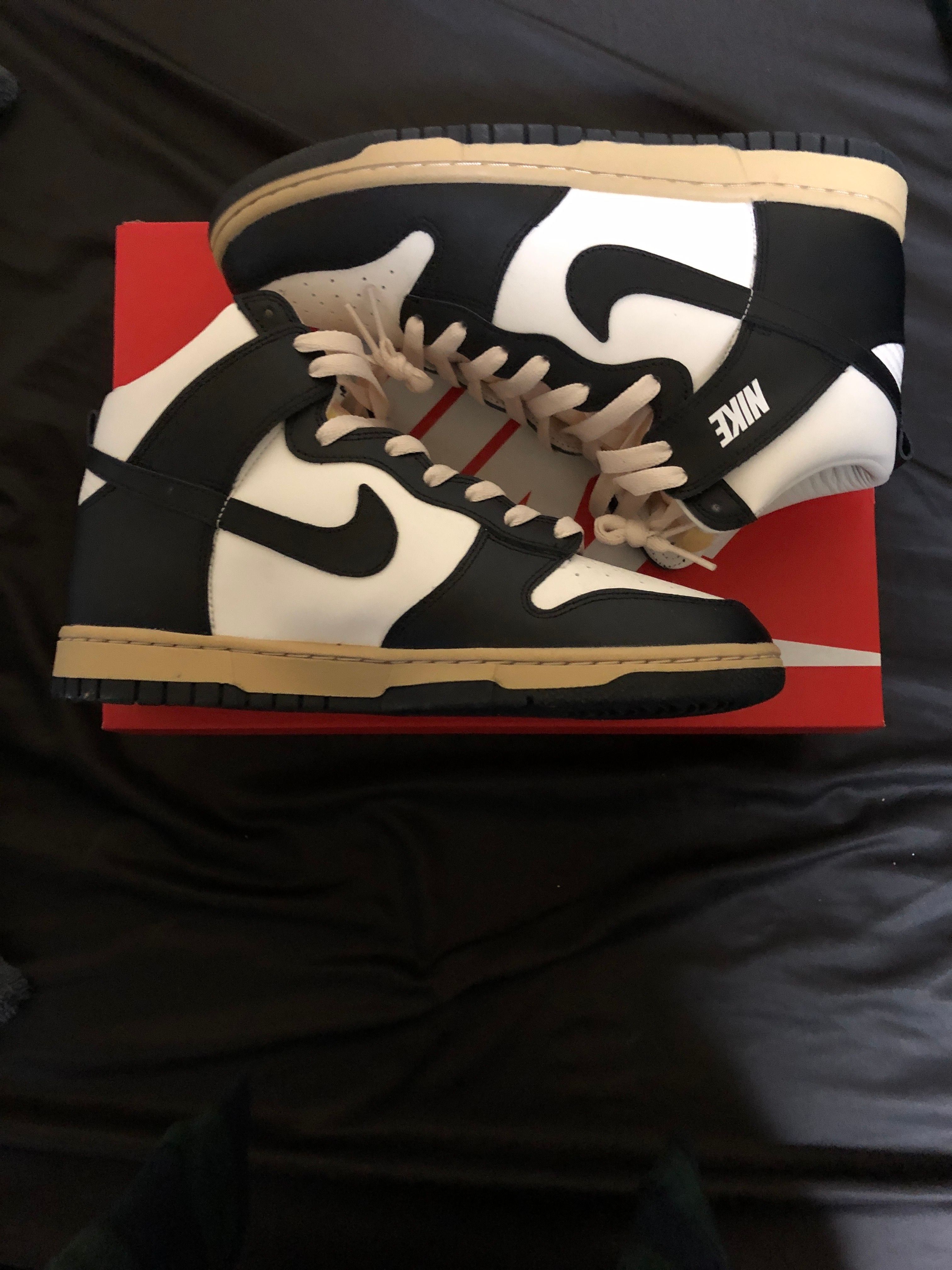 Nike Women's Dunk High "Black and Sail"