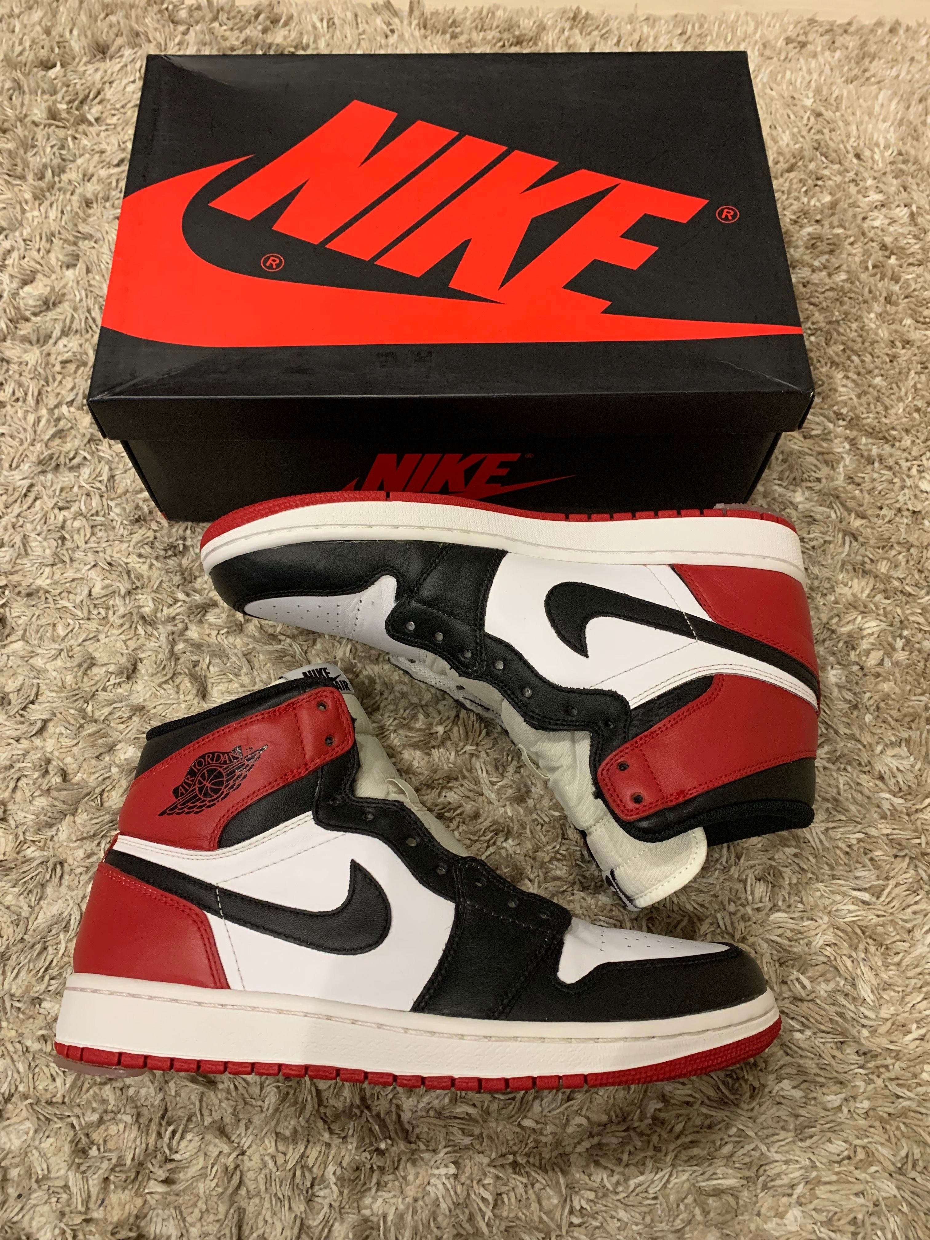 Nike Air Jordan 1 Retro High OG "Black Toe" (2013)