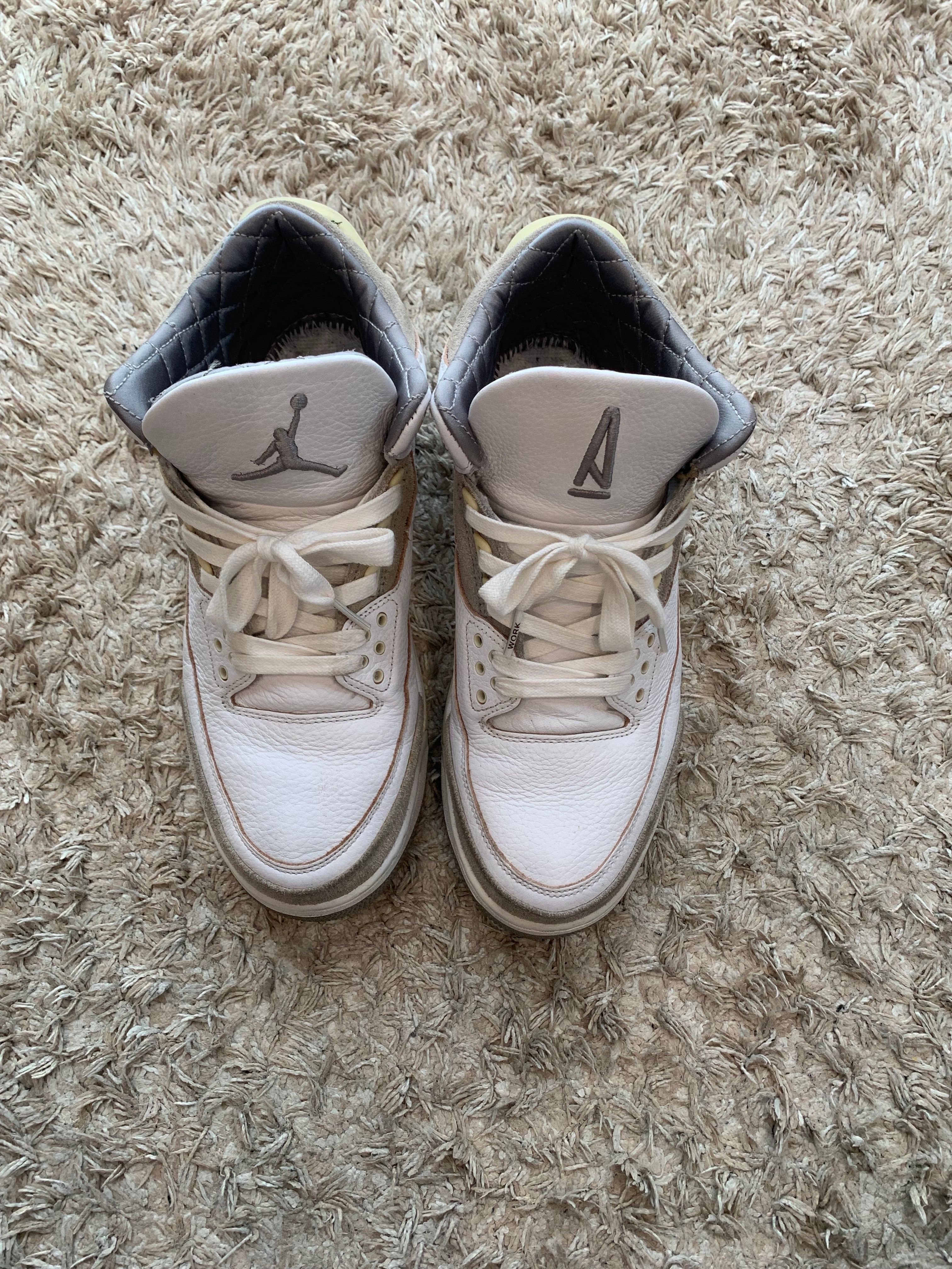 A Ma Maniere × Nike Women's Air Jordan 3 Retro SP "White/Medium Grey Violet Ore"