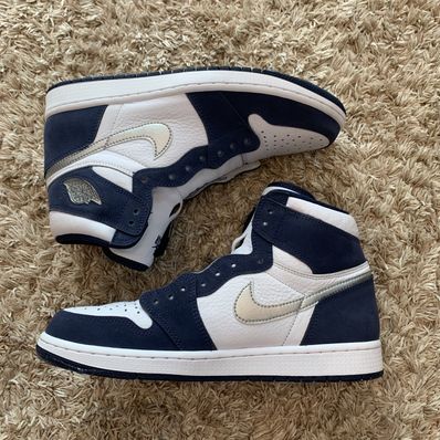 Nike Air Jordan 1 High OG CO.JP "White/Midnight Navy" (2020)(ブリーフケースなし)