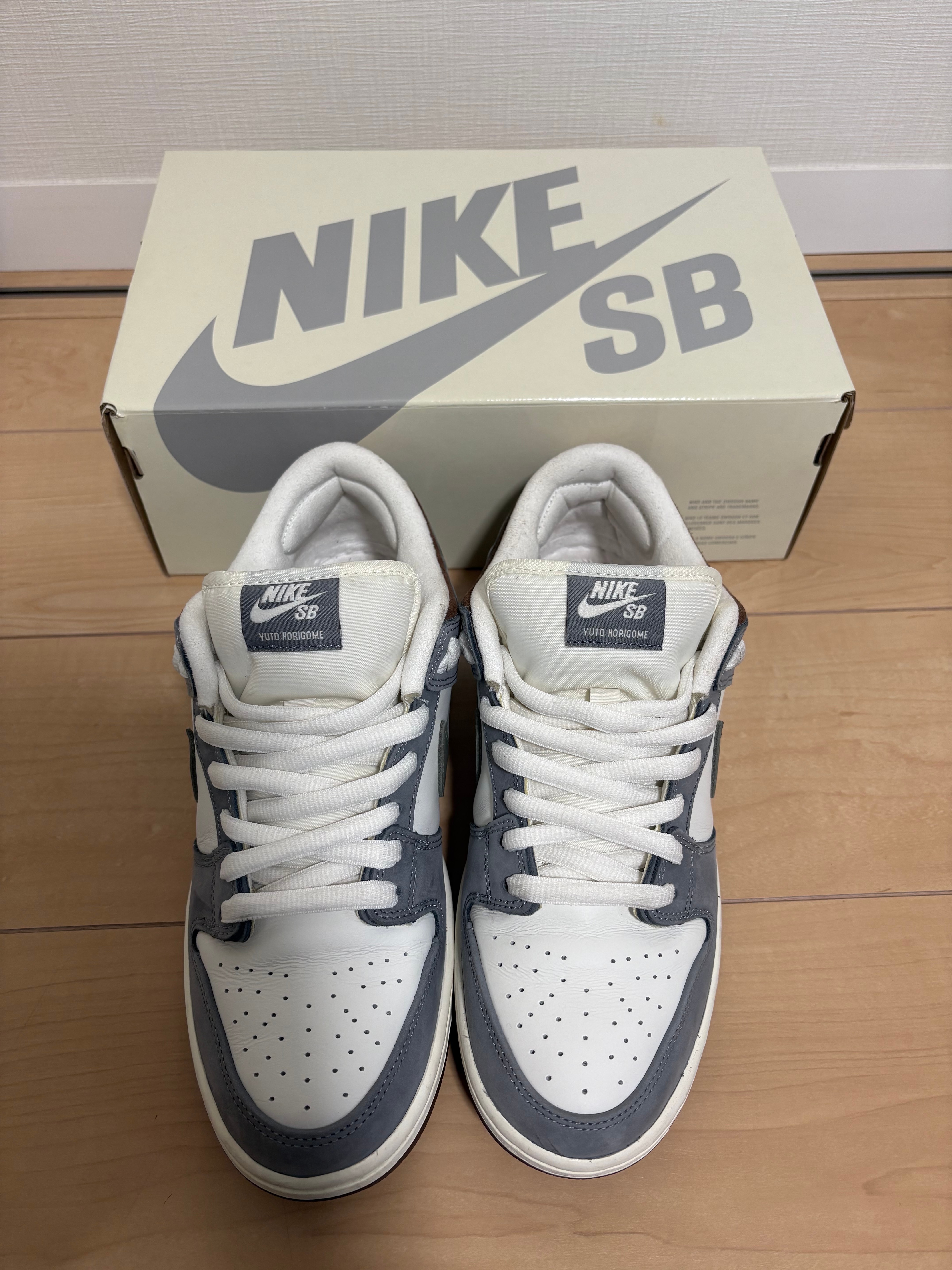 堀米 雄斗(Yuto Horigome) × Nike SB Dunk Low Pro QS "Wolf Grey"