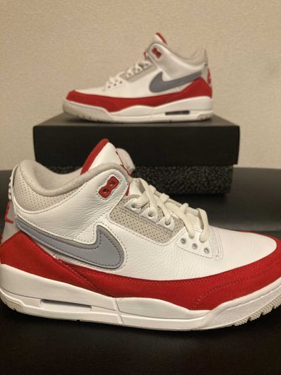 Nike Air Jordan 3 Retro "Tinker White/University Red"