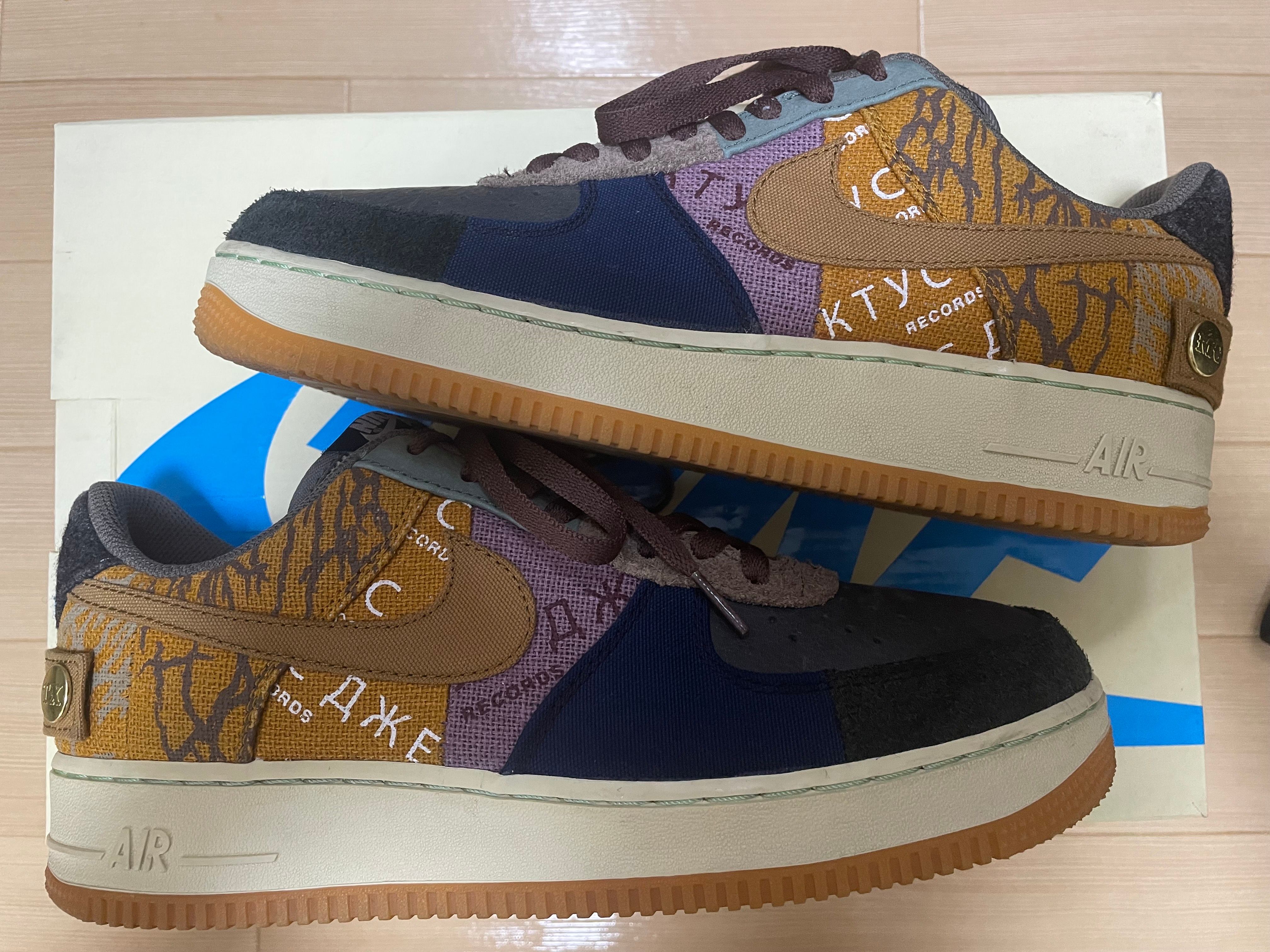 Travis Scott × Nike Air Force 1 Low Cactus Jack "Multi Color"
