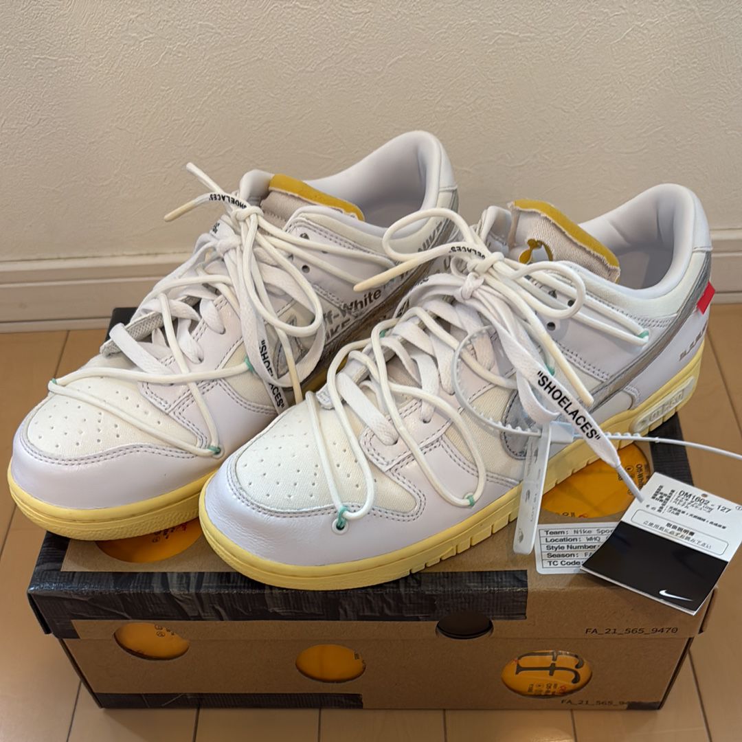 Off-White × Nike Dunk Low 1 of 50 "Lot.1"