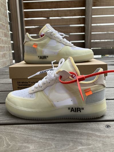 OFF-WHITE × NIKE THE TEN AIR FORCE 1 LOWを買うならスニーカーダンク
