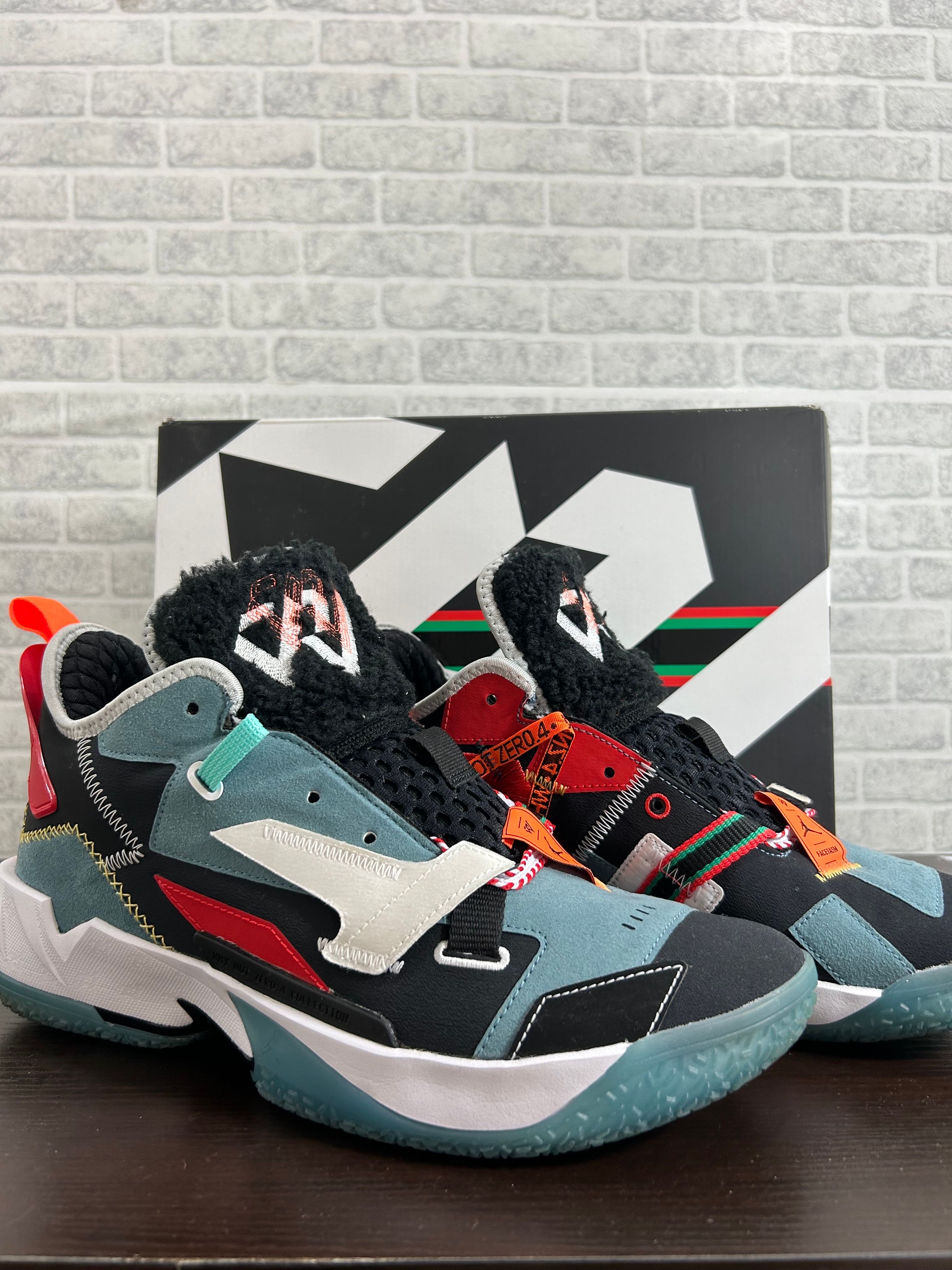 FACETASM × Nike Jordan Why Not Zero.4 "Black/Blue/Red"