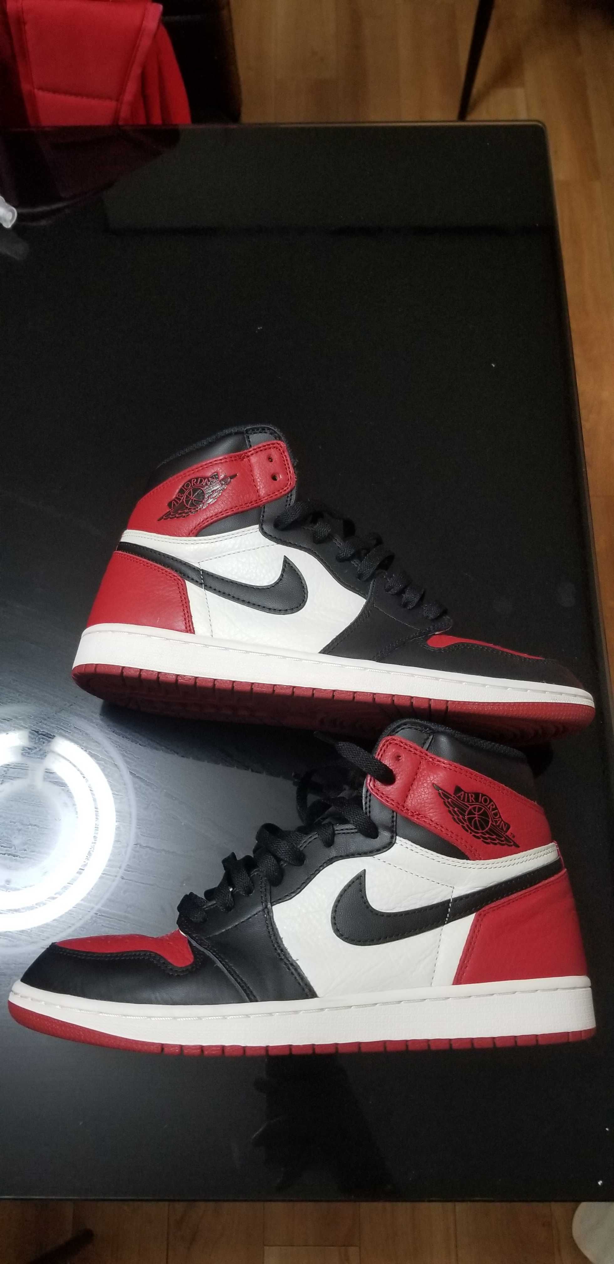 Nike Air Jordan 1 Retro High OG "Bred Toe"