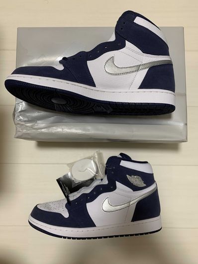 Nike Air Jordan 1 High OG CO.JP "White/Midnight Navy" (2020)(ブリーフケースなし)